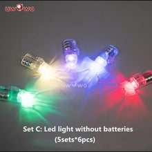 Load image into Gallery viewer, In Stock UWOWO Traveler Lumine Cosplay Costume Game Genshin Impact LED Female Lumine Dress Full Set Oufits with Shinning Lights

