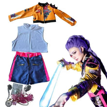 Load image into Gallery viewer, Cosplay  Costume for Children Girls Halloween Carnival Party Role Playing Dress Outfits Xmas kids Gifts
