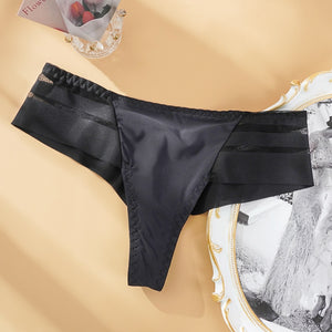 G-String Women&#39;s Panties Seamless Perspective Underwear Women See-Through Thong Underpants Girls Intimates Lingerie M-XXL