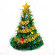 Load image into Gallery viewer, Cosplay Costume Funny Cloth Home Star Gift  Ball For Adult Xmas Ornaments Christmas Decor Christmas Tree Hat Christmas Hat
