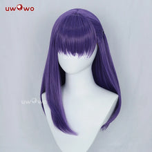 Load image into Gallery viewer, UWOWO Sakura Wig Game Fateee/Stayy Nightt HF 3 spring song Sakura Matou Dress Cosplay Wig Long Purple Hair Halloween Wig
