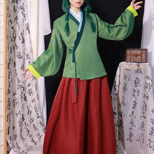 Load image into Gallery viewer, Anime Maomao Cosplay Costume Apothecary Diaries Kimono Mao Mao Uniform Wig Outfits Halloween Carnival Party For Women
