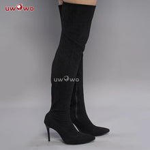 Load image into Gallery viewer, UWOWO Nierr: Automataa 2B Reincarnationn Alternatee Battler Cosplay Shoes Boots High-Tube Boots Halloween Cosplay
