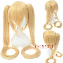 Load image into Gallery viewer, Cosplay Wig Long Heat Resistant Synthetic Hair Clip Ponytails Wigs
