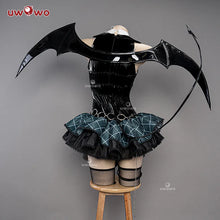 Load image into Gallery viewer, In Stock UWOWO Mikku Cosplay Devil Wings Gothic Dress Halloween Cosplay Costume Cute Role Play Outfit
