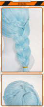 Load image into Gallery viewer, UWOWO Seed Wig Game Zenless Zone Zero ZZZ Seed Cosplay Wig Blue Hair Long Hair Halloween Wig
