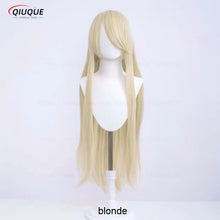 Load image into Gallery viewer, 73 Colors 100cm Long Straight Cosplay Wig Anime Compatible Universal Omopinenet Heat Resistant Synthetic Hair Wigs + Wig Cap
