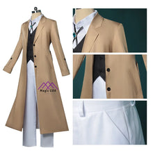 Load image into Gallery viewer, Anime Bungo Stray Dogs Dazai Osamu Cosplay Costume for Men Women Jacket Coat Suit Adult Halloween Christmas Clothes Comic-ConSet
