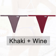 Load image into Gallery viewer, 2PCS/Set Cotton Panties Sexy G-String Women&#39;s Underwear T-Back Lingerie for Female Panties Underpants Briefs Thong Intimates
