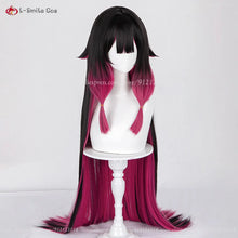 Load image into Gallery viewer, High Quality Columbina Cosplay Wig Fatui Damselette Colombina Cosplay Anime Wigs Heat Resistant Synthetic Hair + Wig Cap
