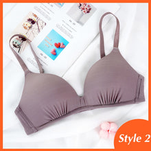 Load image into Gallery viewer, Seamless Bras for Women Push Up Bras No Wire Brassiere A B Cup Underwear Sexy Bralette Three Quarters(3/4 Cup)  Lingerie
