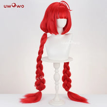 Load image into Gallery viewer, UWOWO Ukinami Yuzuha Wig Game Zenless Zone Zero ZZZ Ukinami Yuzuha Cosplay Wig Red Hair Long Hair Halloween Wig
