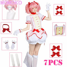 Load image into Gallery viewer, Cosplay Anime Magical Girl Kaname Madoka Cosplay Costume Bow Arrow Magica Kaname Dress Wig Kaname Madoka Outfits for Comic Con
