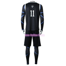 Load image into Gallery viewer, Anime Blue Lock Cosplay Nagi Seishiro Costume White Black Jersey Football Jumpsuit Bodysuit Halloween Carnival Party Clothes
