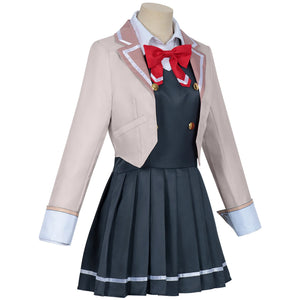 ANIMECC IN STOCK Alisa Suo Yuki Cosplay Costume Wig Anime  Alya Sometimes Hides Her Feelings in Russian School Uniform for Women
