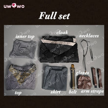 Load image into Gallery viewer, UWOWO Collab Series: Game Fire Keeper Cosplay Costume Dress Outfit With Cloak S-2XL Halloween Costume
