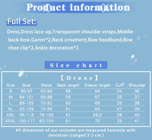 Load image into Gallery viewer, LAST BATCH UWOWO Kokomi Cosplay Maid Dress Genshin Impact Cosplay Maid Halloween Costume Artist's Exclusive Cosplay Women Outift
