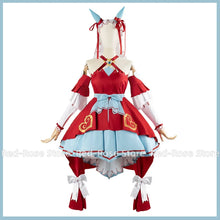 Load image into Gallery viewer, Anime Game Umamusume: Pretty Derby Still in Love Cosplay Costume Wig Red Princess Dress Lolita Woman Sexy Lovely Christmas Suit
