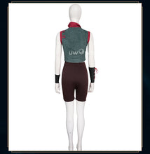 Load image into Gallery viewer, UWOWO Jinx Cosplay Collab Series: Game LOL Arcane S2 Powder/Jinx Buns Hair Alternative Universe AU Cosplay Costume Halloween cos
