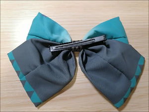 Anime Vocaloid Cosplay Bowknot Headdress Hairpin Hair Loop Lolita Women Headwear Masquerade Girl Barrettes Accessories Gift