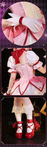 IN STOCK Kaname Madoka Cosplay Anime Puella Magi Madoka Magica 【S-XXL】 WakuWaku-SR Women Cute Costume Madoka Cosplay Plus Size