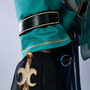 CoserStar-R Game Wuthering Waves WuWa Ciaccona Cosplay Costume Outfit Dress Carnival Halloween Party Role Play Wig Shoes