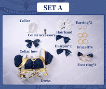 Load image into Gallery viewer, IN STOCK UWOWO Ishtarr Cosplay Game Fatee/Grandd Order Ishtarr Maid Figure ver. Cosplay Costume Maid Dress With Headwear
