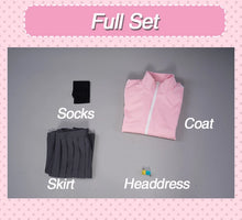 Load image into Gallery viewer, UWOWO Bocchii The Rockk Gotouu Hitorii Cosplay Costume XS-3XL Gotouu Hitorii Cosplay Suit JK Uniform Skirt Pink Halloween
