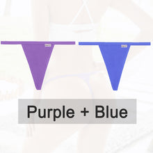 Load image into Gallery viewer, 2PCS/Set Cotton Panties Sexy G-String Women&#39;s Underwear T-Back Lingerie for Female Panties Underpants Briefs Thong Intimates
