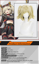 Load image into Gallery viewer, UWOWO Burnice Whita Wig Game Zenless Zone Zero ZZZ Burnice Whita Cosplay Wig with Ponytail Dark Yellow Hair Halloween Wig
