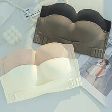 Load image into Gallery viewer, Big Breasts Underwear Sexy Lingerie S-Xl Plus Size Front Buckle Seamless One-piece Bra Cup Invisible Strapless Bra For Women

