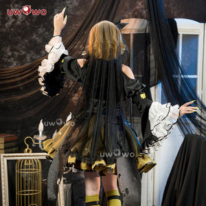 IN STOCK UWOWO Cosplay Kagaminee Rinn x Rascal Collab Witchh Gothicc Halloween Cosplay Costume