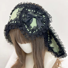 Load image into Gallery viewer, Cute Rabbit Bow Lop Kawaii Lolita Headband Girl Fashion Headdress Black Red Pink Blue Lovely Headwear Cosplay Accessory
