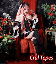 Load image into Gallery viewer, UWOWO Seraph Of The End Cosplay Krul Tepes Cosplay Costume Halloween Costume Full Set
