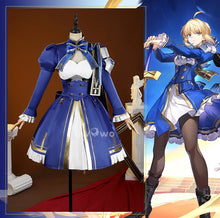 Load image into Gallery viewer, UWOWO Saber Cosplay Collab Series: Game Honkai: Star Rail × Fatee/stayy night Collab Saber Cosplay Costume XS-XXL Halloween Cos
