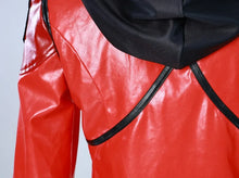 Load image into Gallery viewer, Vi Acrane Cosplay Costume Game Arcane Vi Red Wig Leather Jacket Halloween Carnival Outfits Vi Shoes Boots
