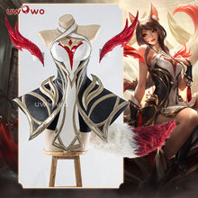 Load image into Gallery viewer, LAST BATCH UWOWO Ahri Cosplay League of Legends/LOL: Risen Legend Ahri Cosplay Costume With Tail Halloween Costume Xmas
