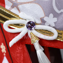 Load image into Gallery viewer, High Quality Yae Miko Cosplay Costume Uniform  Wig Anime Chinese Style Jacquard Fabric Halloween Costumes for Women Game
