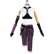 Load image into Gallery viewer, in stock Asian size LOL Jinx Cosplay Costume Anime LOL Arcane Jinx Cosplay outfit  Halloween Suit Costume jinx  wigs shoes
