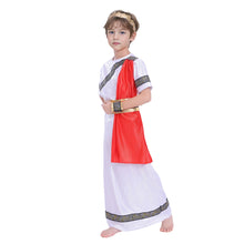 Load image into Gallery viewer, Medieval Cosplay Costume for Kids, Ancient Roman Boy, Greek Emperor Caesar, Historical Outfit for Book Week Day, Halloween Party

