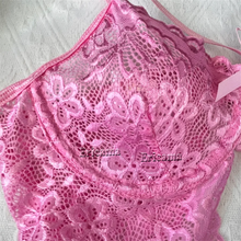 Load image into Gallery viewer, Lingerie Set Backless Women Sheer Floral Lace Strappy Bodysuits Erotic Fancy Sexy Underwear Sexy Flower Jumpsuits Exotic Apparel
