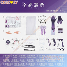 Load image into Gallery viewer, Newly Castorice Cosplay Costume Halloween Christmas Role Play Party Comic Exhibition Game Honkai Star Rail XS-XXXL Lolita Dress
