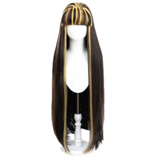 Load image into Gallery viewer, Game Cleo de Nile Wig Anime Monster High Cleo de Nile Cosplay Cute Wig Hair Heat Resistant Synthetic Women Long Wig
