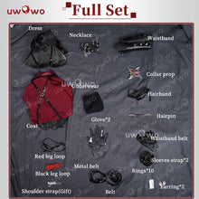 Load image into Gallery viewer, IN STOCK UWOWO Genshin Impact Cosplay Fanart Arlecchino The Knave Music Concert Cosplay Costume Game Costume Halloween Costume
