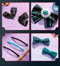 Load image into Gallery viewer, MIKUU Cosplay Costume Game Cosplay DokiDoki-R Mikku Cosplay Women Cute Black Green Lolita Dress Costume Mikuu Cosplay Wig
