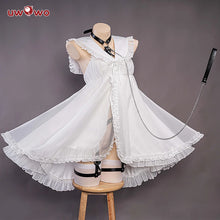 Load image into Gallery viewer, In Stock UWOWO Anime Mikku Cosplay Costume White Dress Full Set Mikku Chan Halloween Costumes White Dress Outfit
