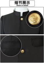 Load image into Gallery viewer, Anime Dandadan Ken Takakura Cosplay Costume Wig Okarun School Uniform Black Jacket Gakuran Outfit Glasses Halloween Women Men
