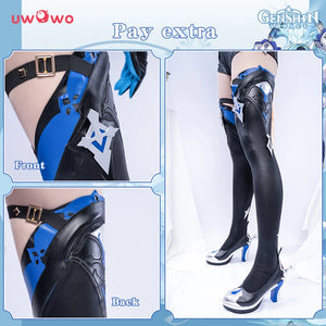 In Stock UWOWO Eula Cosplay Hot Game Genshin Impact Cosplay Eula Costume Lawrence Spin-Drift Knight Halloween Christmas Costumes