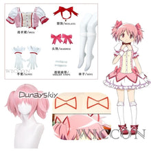 Load image into Gallery viewer, Unisex Anime Cos Puella Magi Madoka Magica Kaname Madoka Cosplay Costumes Halloween Christmas Party Sets Uniform Suits
