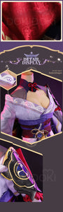 IN STOCK Raiden Shogun Baal Cosplay Game Genshin Impact Cosplay Costume DokiDoki-SR Shogun Baal Costume Raiden Ei Halloween
